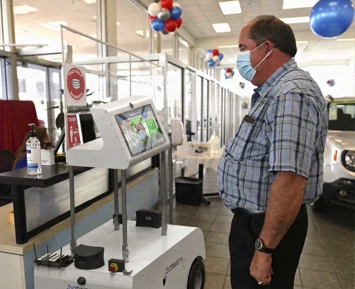 BotKiosk trialled at a car dealership for customer check-in